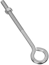 National Hardware N221-242 Eye Bolt, 5/16-18 Thread, 3 in L Thread, 3/4 in ID Dia Eye, 4.72 in L Shank, Steel, Zinc